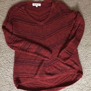 Pink Rose sweater sz Sm/M